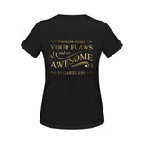 I Am Flawesome Relaxed T Women's Classic T-Shirt (Model T17）