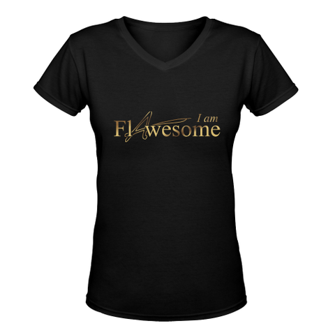 Women's Flawesome  V-neck T-shirt